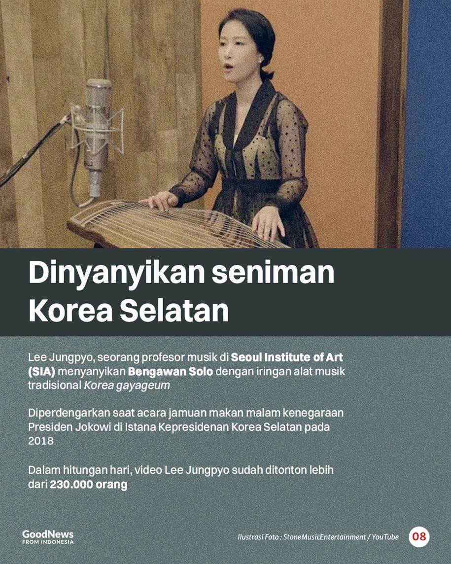 Popularitas Bengawan Solo, Mengalun Merdu Hingga Mancanegara