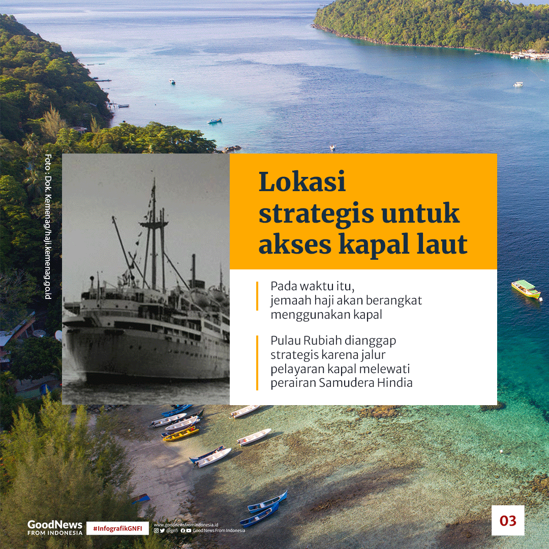 Pulau Rubiah, Pusat Karantina Pertama Jemaah Haji Indonesia