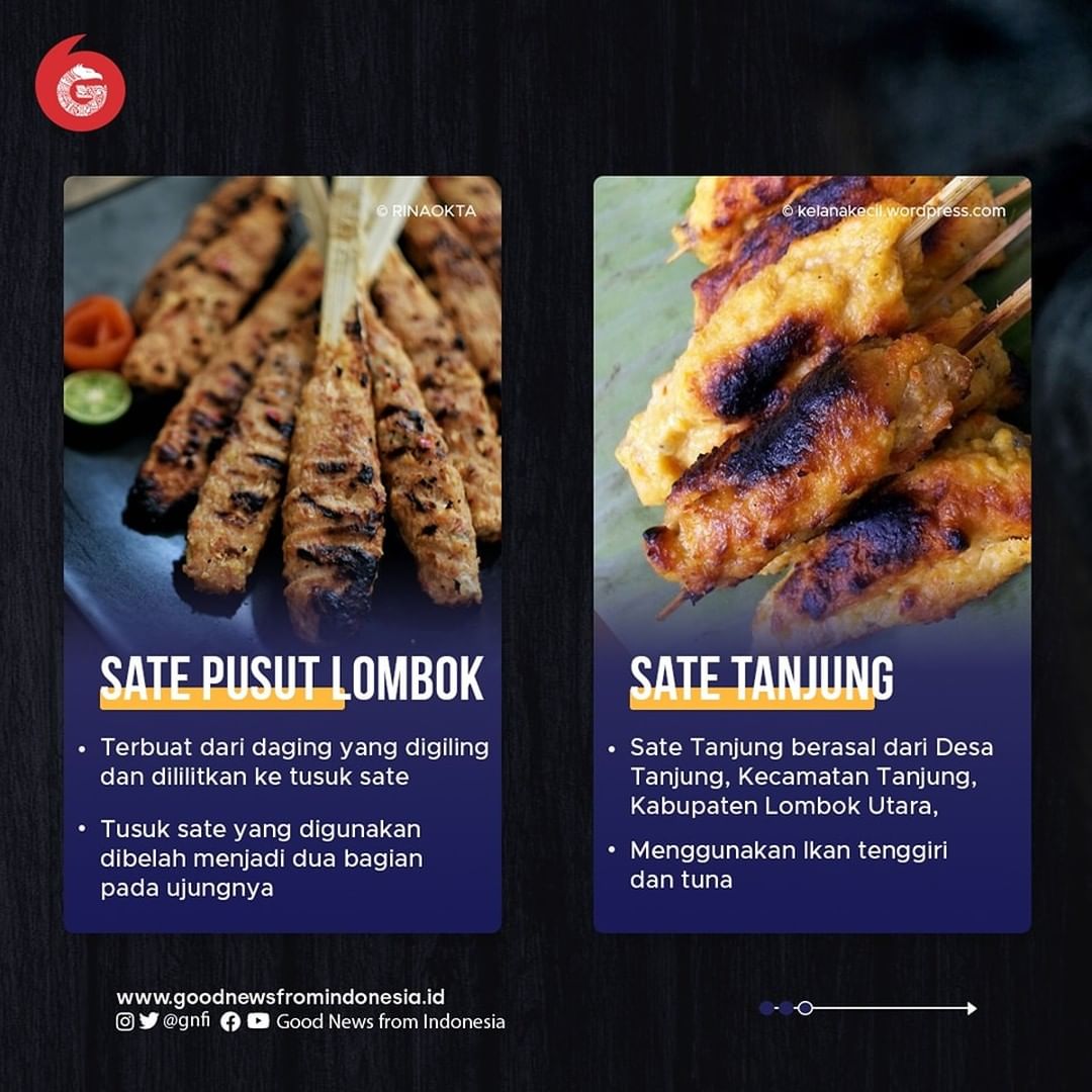 Ragam Sate di Pulau Bali dan Lombok