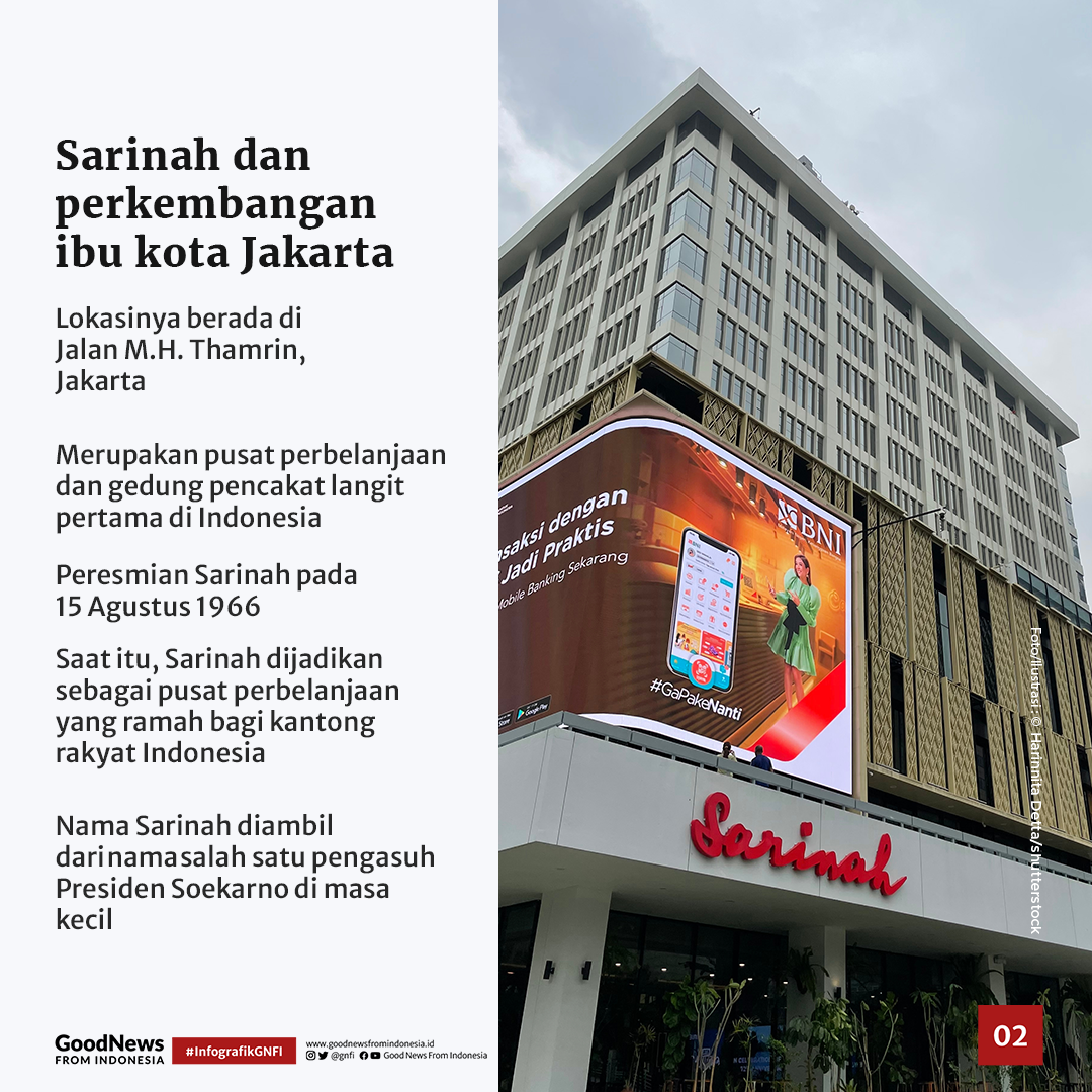 Sarinah, Mal Pertama yang Menyimpan Relief Bernilai Sejarah