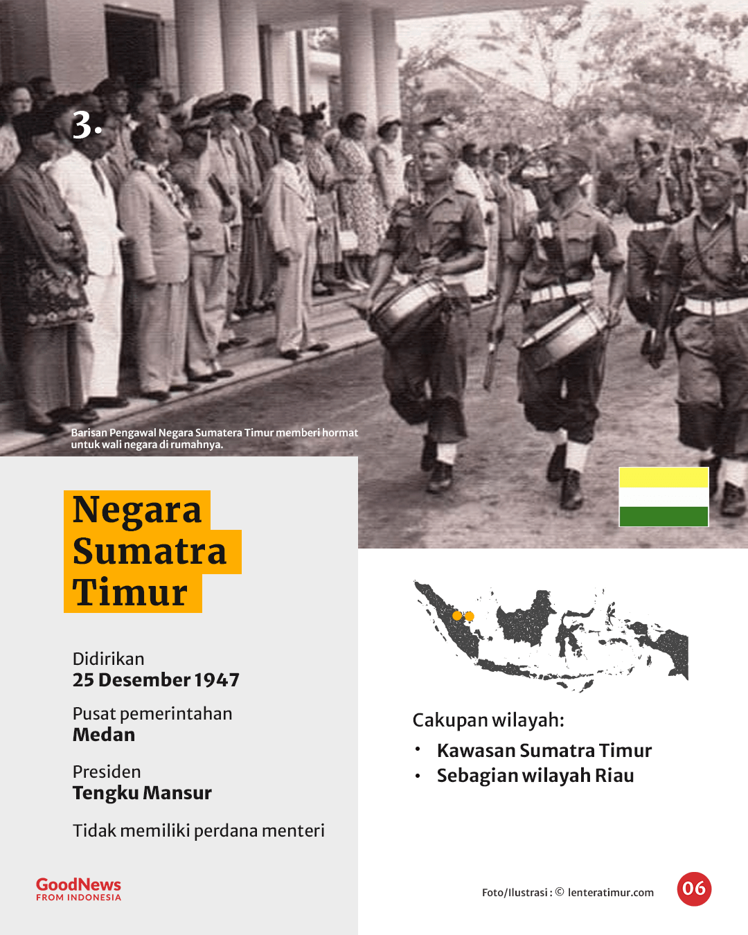 Sebelum Jadi NKRI, Indonesia Punya 7 Negara Bagian, 7 Presiden, dan 7 Bendera