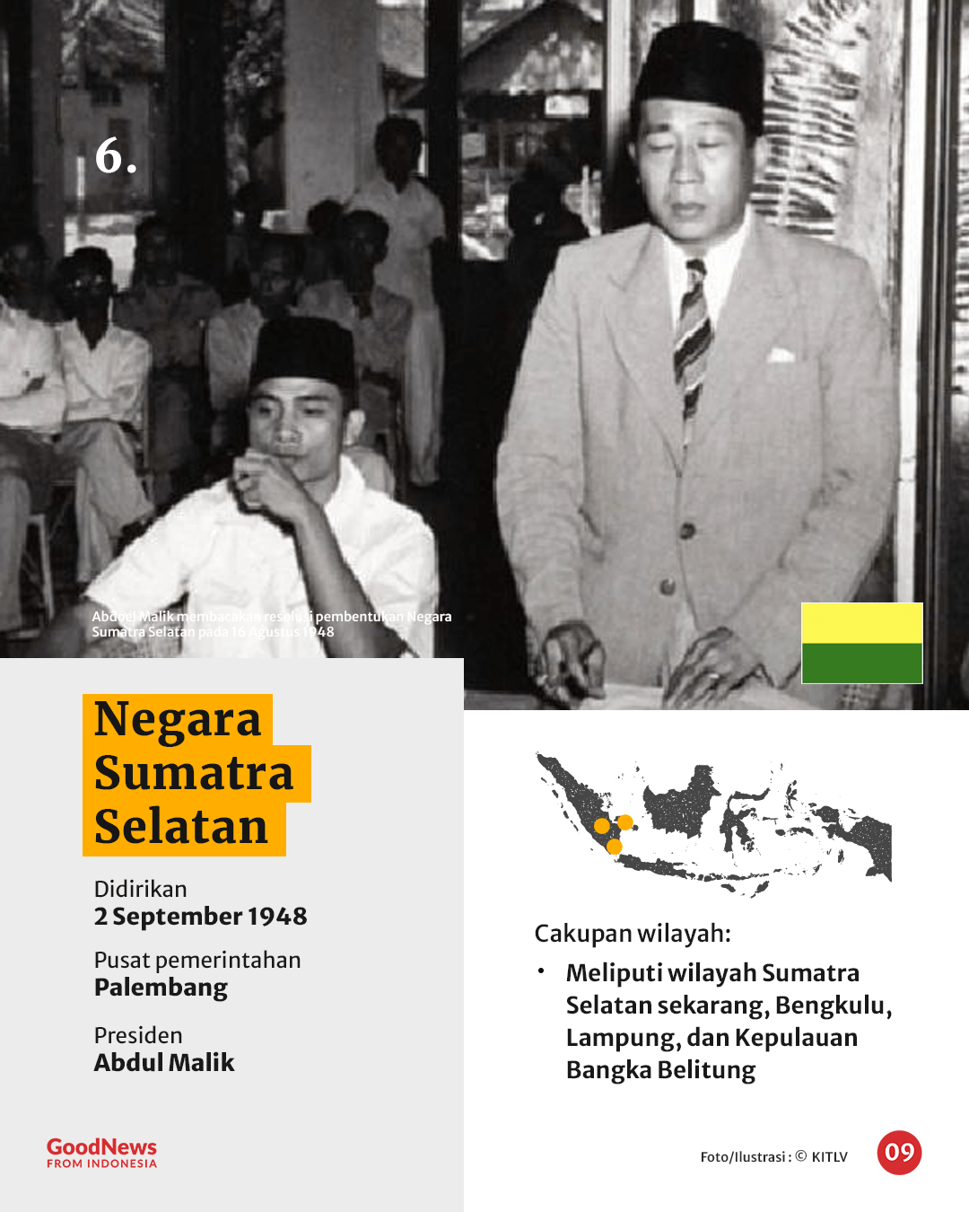 Sebelum Jadi NKRI, Indonesia Punya 7 Negara Bagian, 7 Presiden, dan 7 Bendera