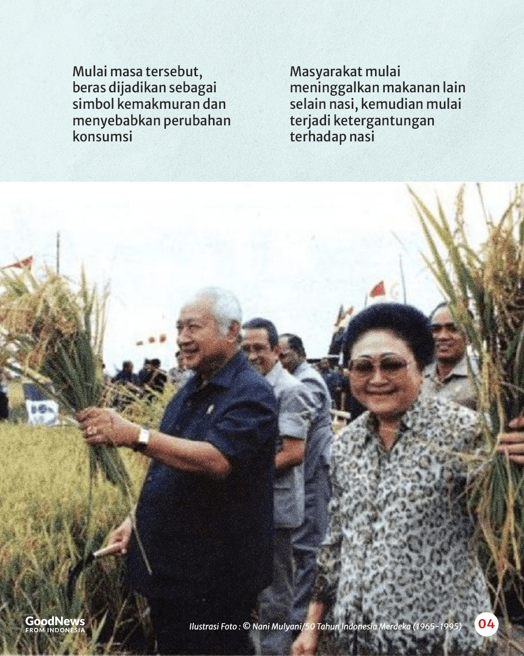 Sejak Kapan Orang Indonesia Ketergantungan Beras?