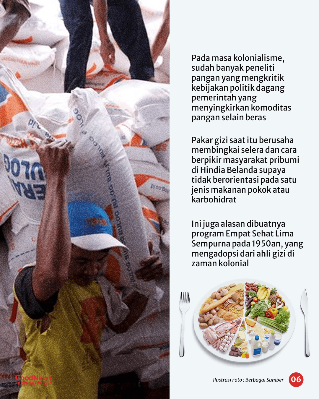Sejak Kapan Orang Indonesia Ketergantungan Beras?