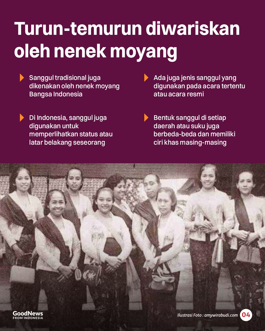 Sejarah di Balik Keindahan Sanggul Nusantara