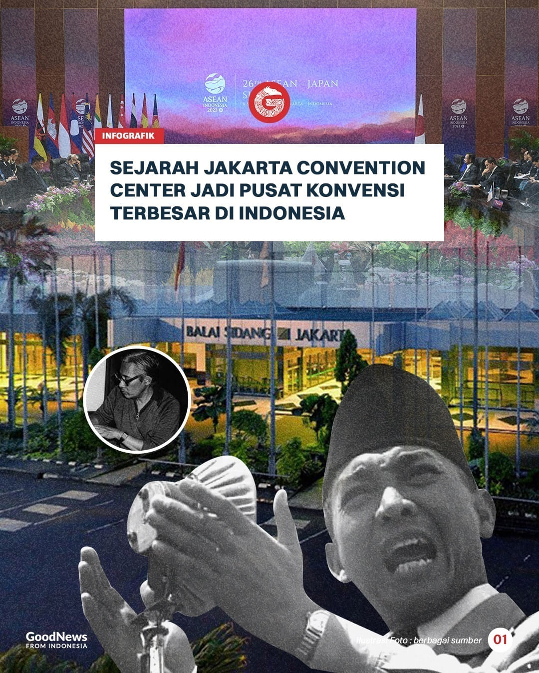 Sejarah Jakarta Convention Center (JCC) Jadi Pusat Konvensi Terbesar di Indonesia