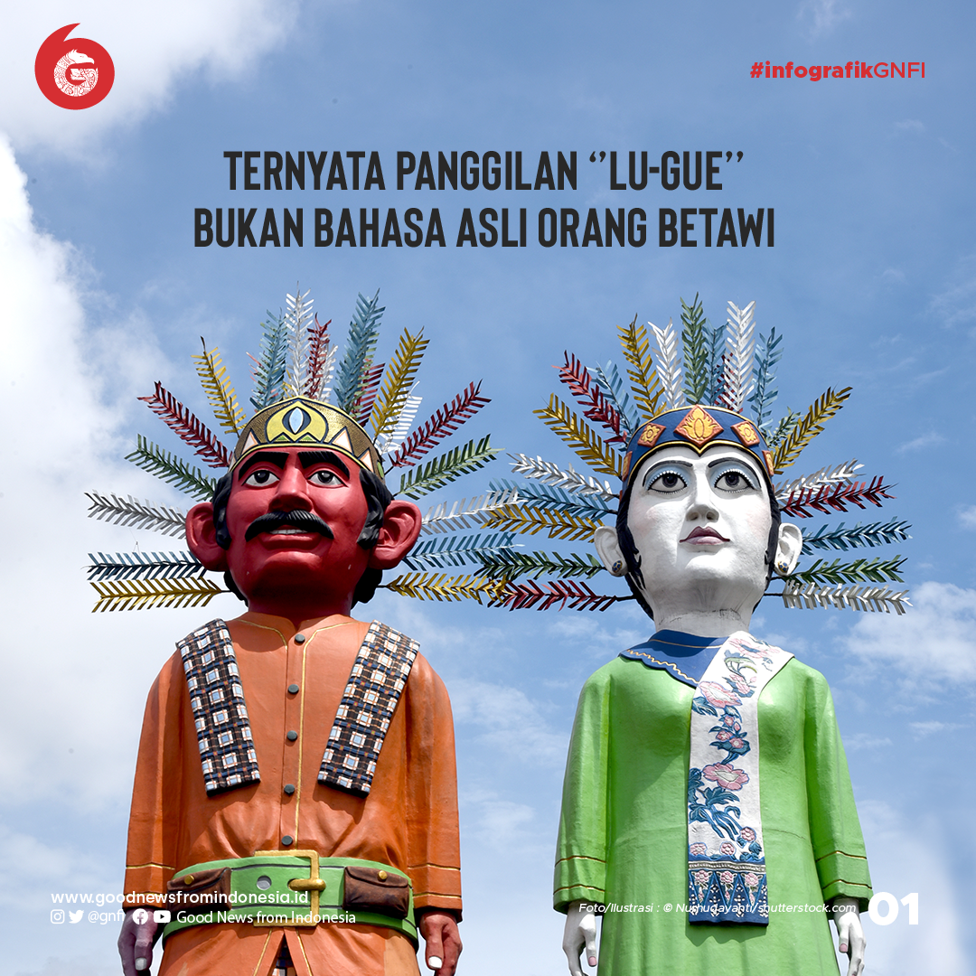 Sejarah Panggilan ''Lo-Gue'' yang Bukan dari Bahasa Betawi