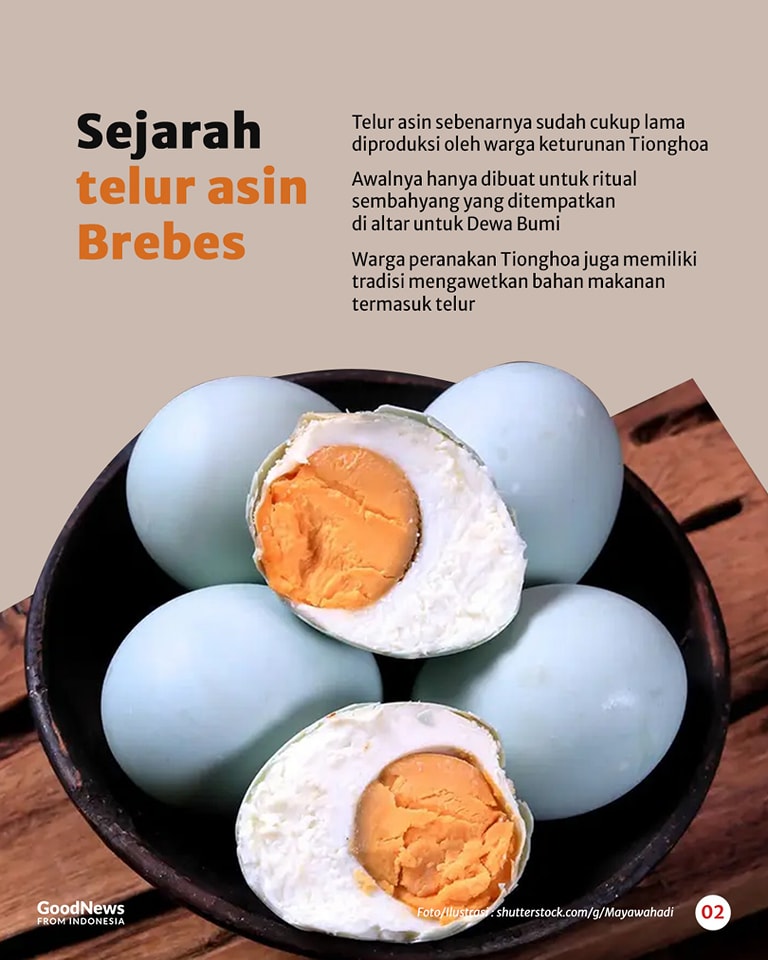 Sejarah Telur Asin, Oleh-Oleh Spesial Khas Brebes