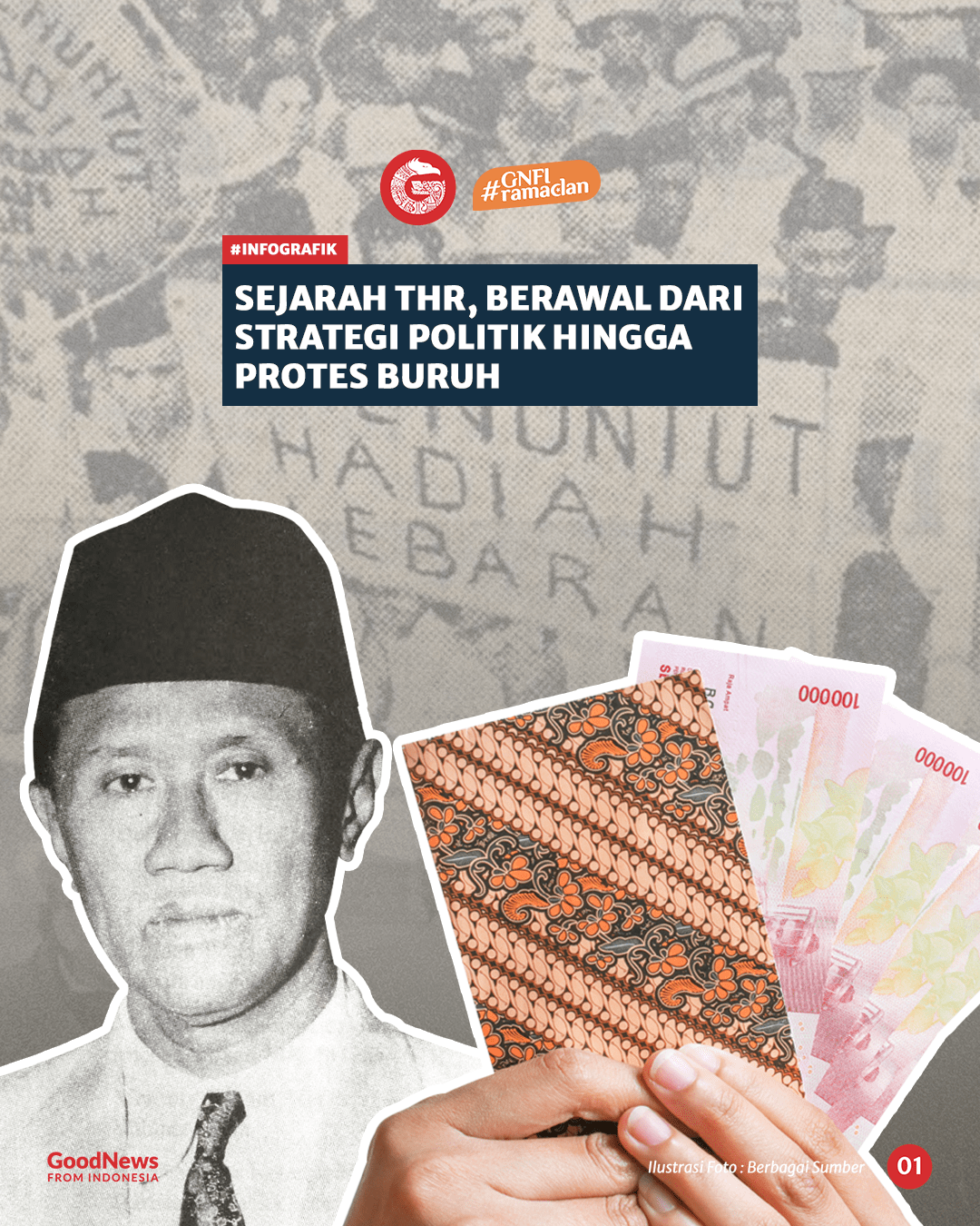 Sejarah THR, Berawal dari Strategi Politik Hingga Protes Buruh