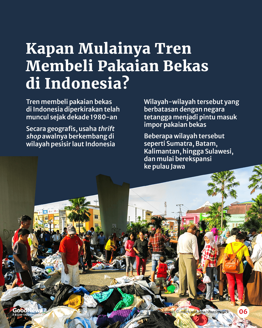 Sejarah Thrift Shop - Pakaian Bekas yang Kerap Diburu Milenial Indonesia