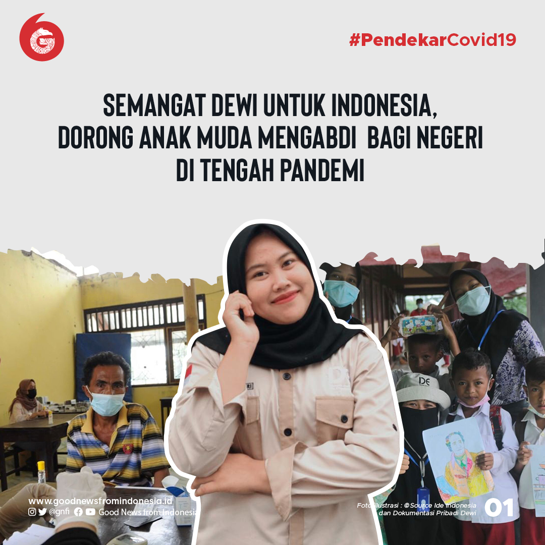 Semangat Dewi untuk Mendorong Anak Muda Berbakti di Tengah Pandemi