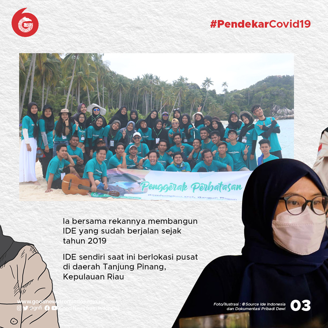 Semangat Dewi untuk Mendorong Anak Muda Berbakti di Tengah Pandemi