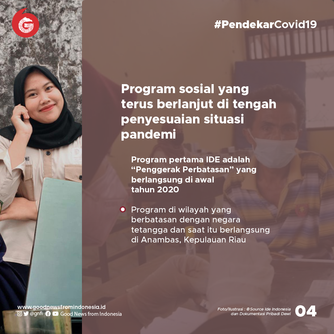 Semangat Dewi untuk Mendorong Anak Muda Berbakti di Tengah Pandemi
