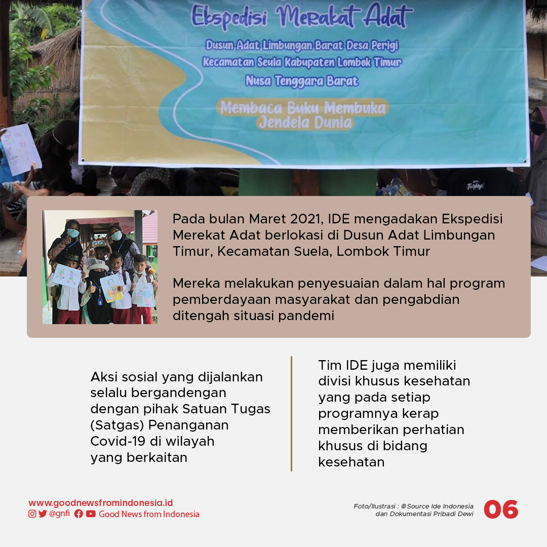 Semangat Dewi untuk Mendorong Anak Muda Berbakti di Tengah Pandemi