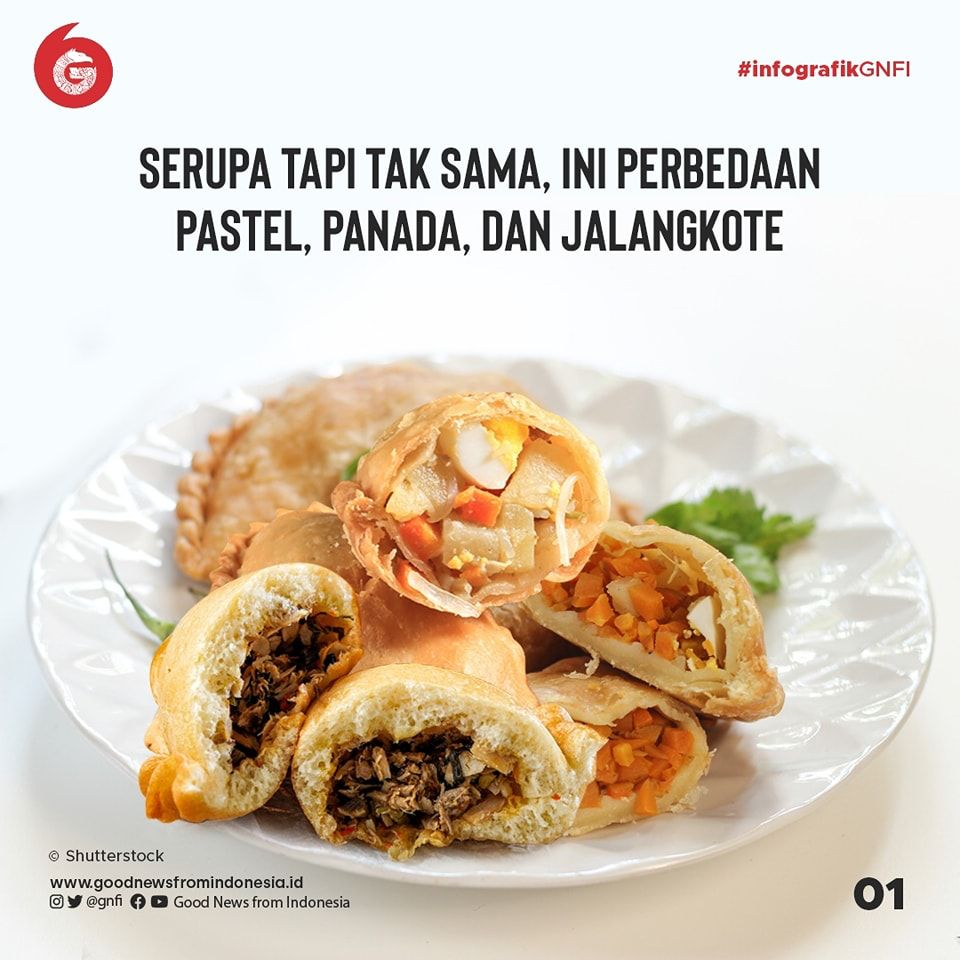 Serupa Tapi Tak Sama, Ini Perbedaan Pastel, Panada, dan Jalangkote