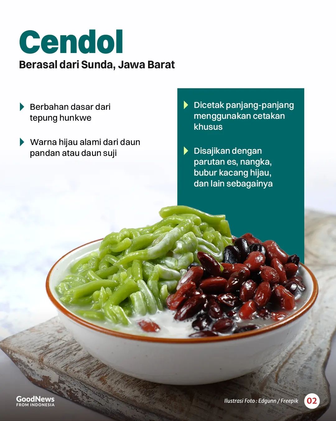 Serupa tapi Tak Sama, Inilah Perbedaan Es Cendol dan Es Dawet