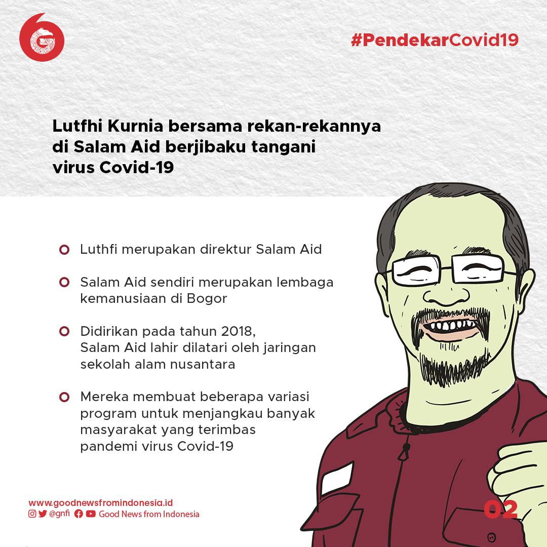 Sosok Penggerak Relawan Penyedia Makanan Gratis untuk Nakes dan Masyarakat