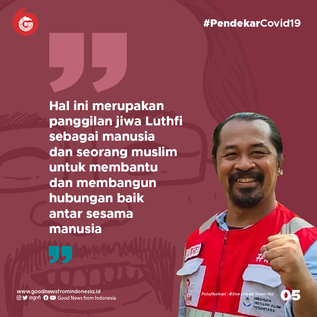 Sosok Penggerak Relawan Penyedia Makanan Gratis untuk Nakes dan Masyarakat