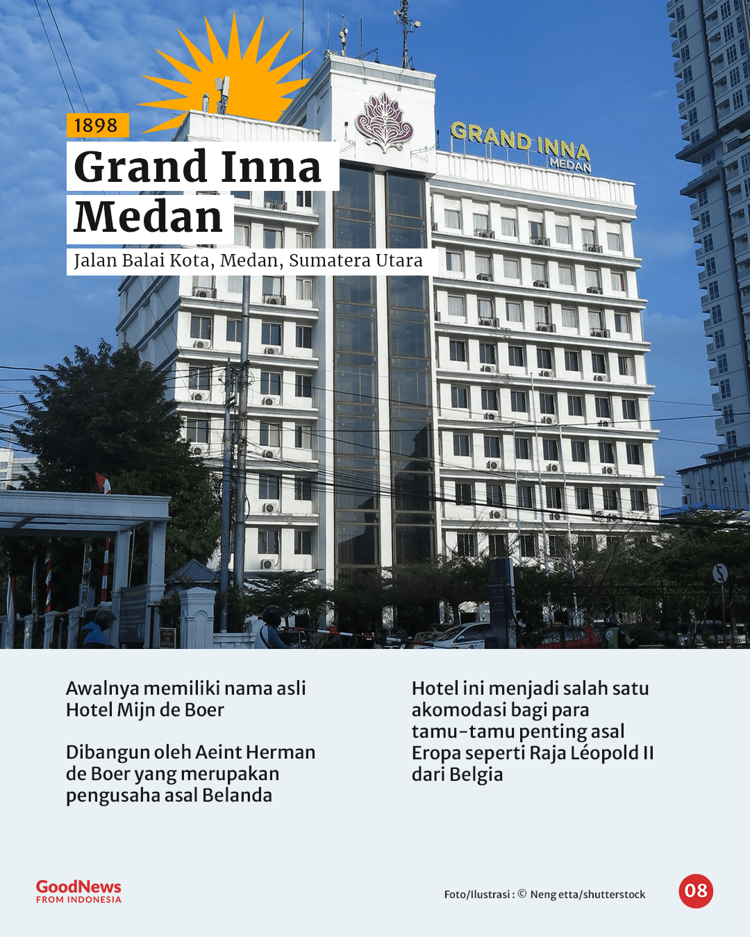 Sudah Ada Sejak Dahulu, Inilah 8 Hotel Bersejarah di Indonesia