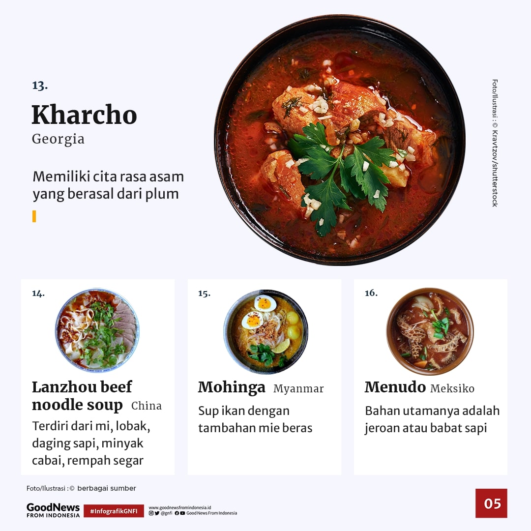 Soto Ayam Masuk Daftar Sup Terlezat di Dunia versi CNN