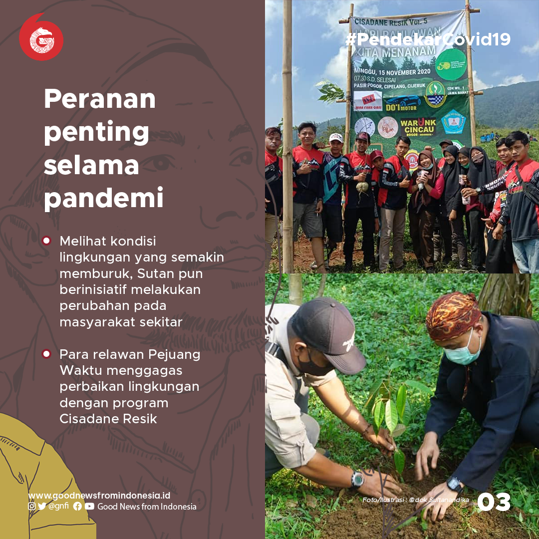 Sutanandika, Konsisten Jaga Lingkungan di Masa Pandemi