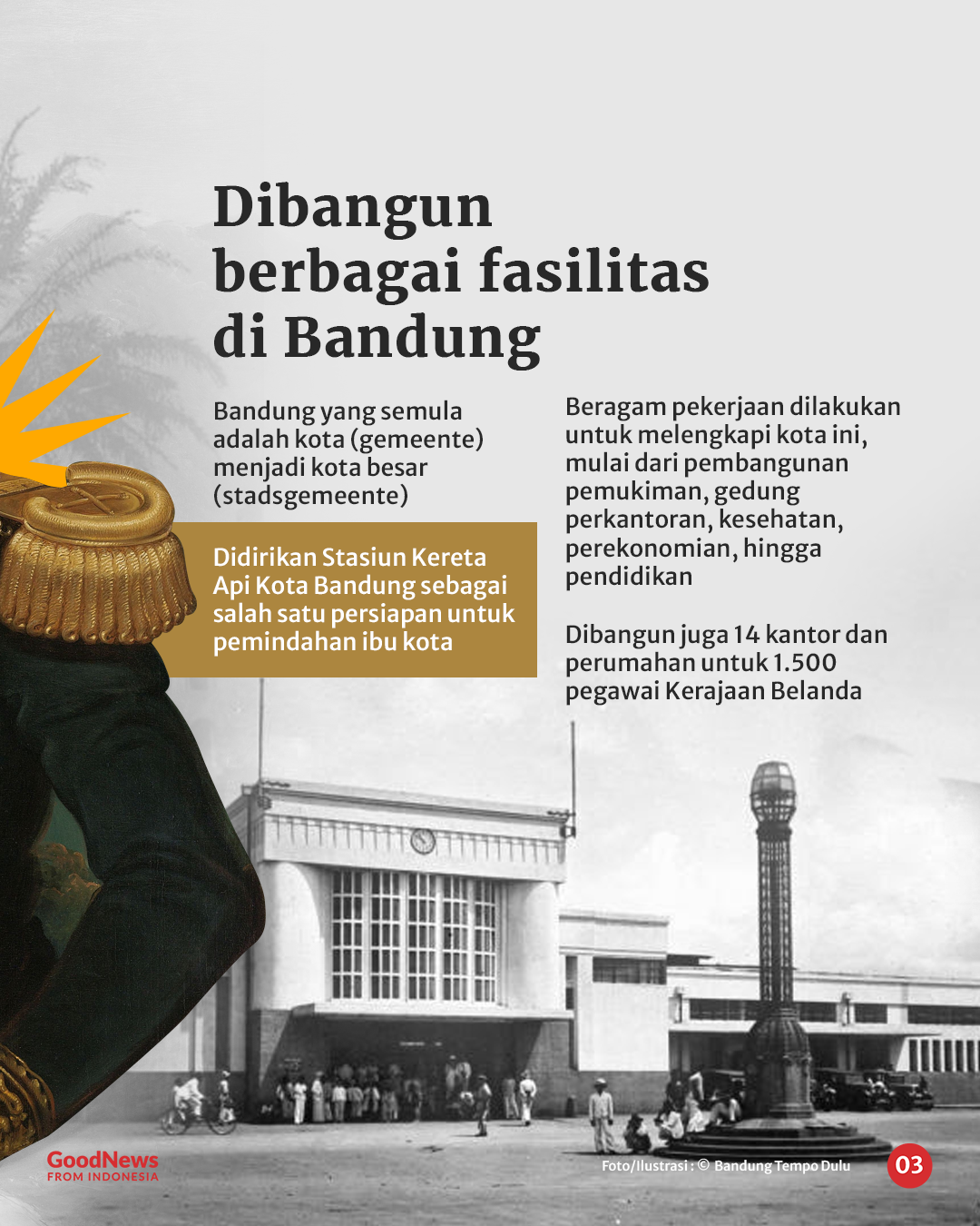 Tahukah Kamu, Ternyata Bandung Pernah Jadi Ibukota Hindia Belanda