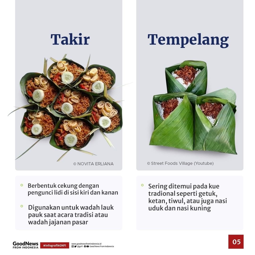 Ternyata Bungkus Daun Tidak Itu-Itu Saja, Ini Macamnya!