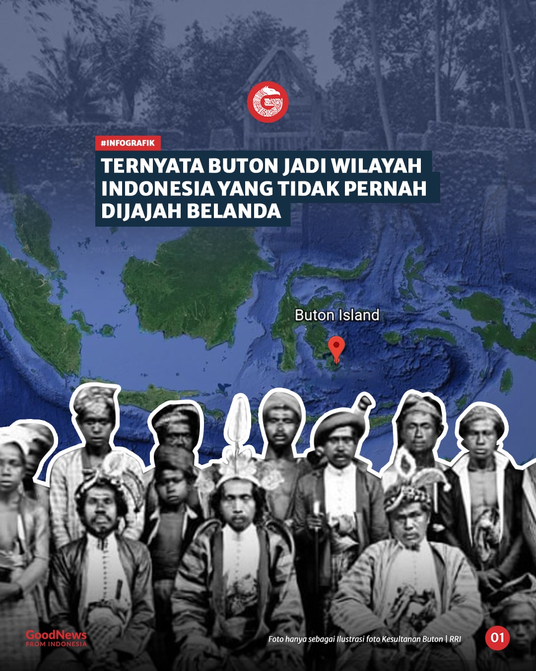 Ternyata Buton jadi Wilayah Indonesia yang Tidak Pernah Dijajah Belanda
