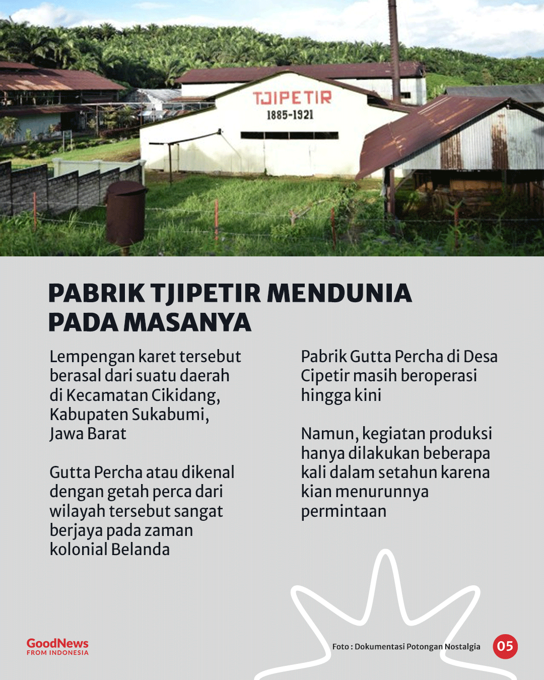 Tjipetir, 'Talenan' Indonesia Yang Bikin Geger Eropa