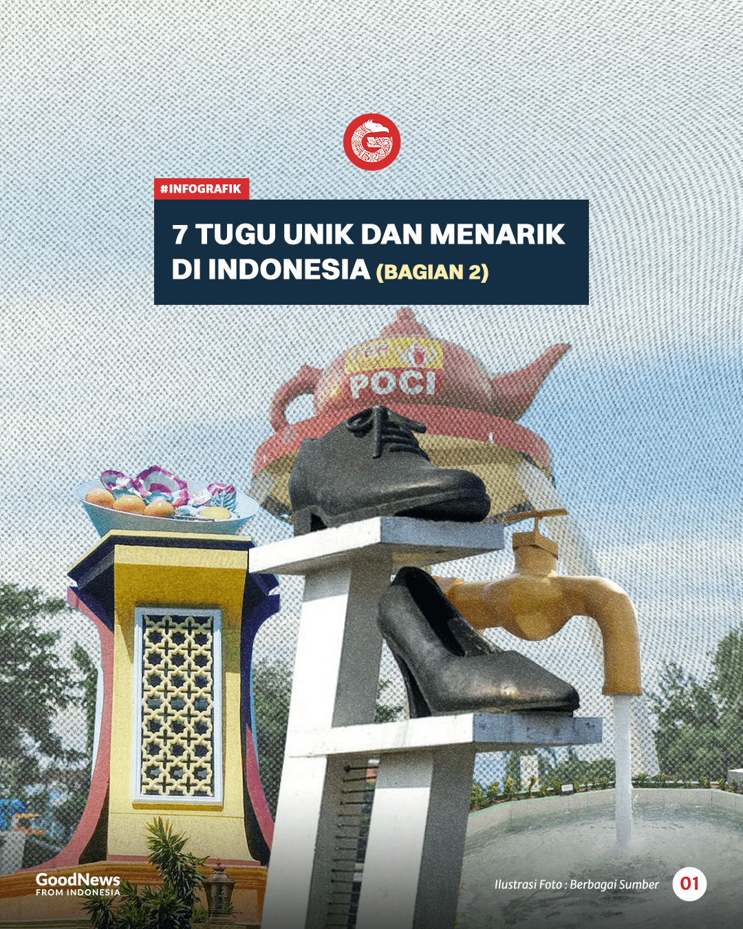 Tugu Unik dan Menarik di Indonesia (Bagian 2)