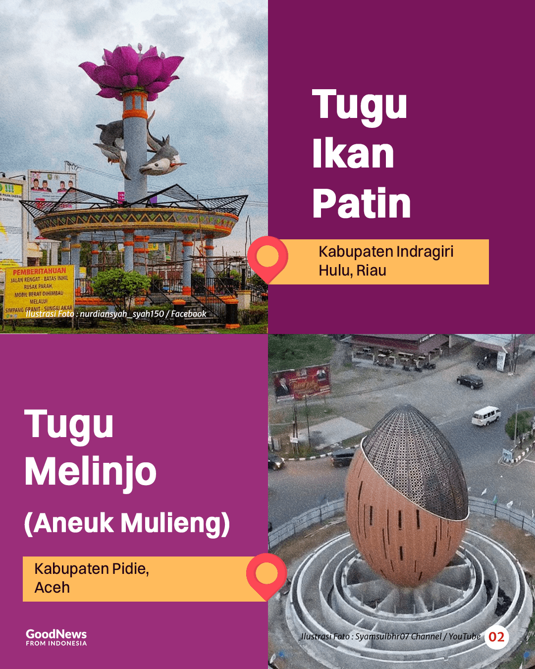 Tugu Unik dan Menarik di Indonesia (Bagian 4)