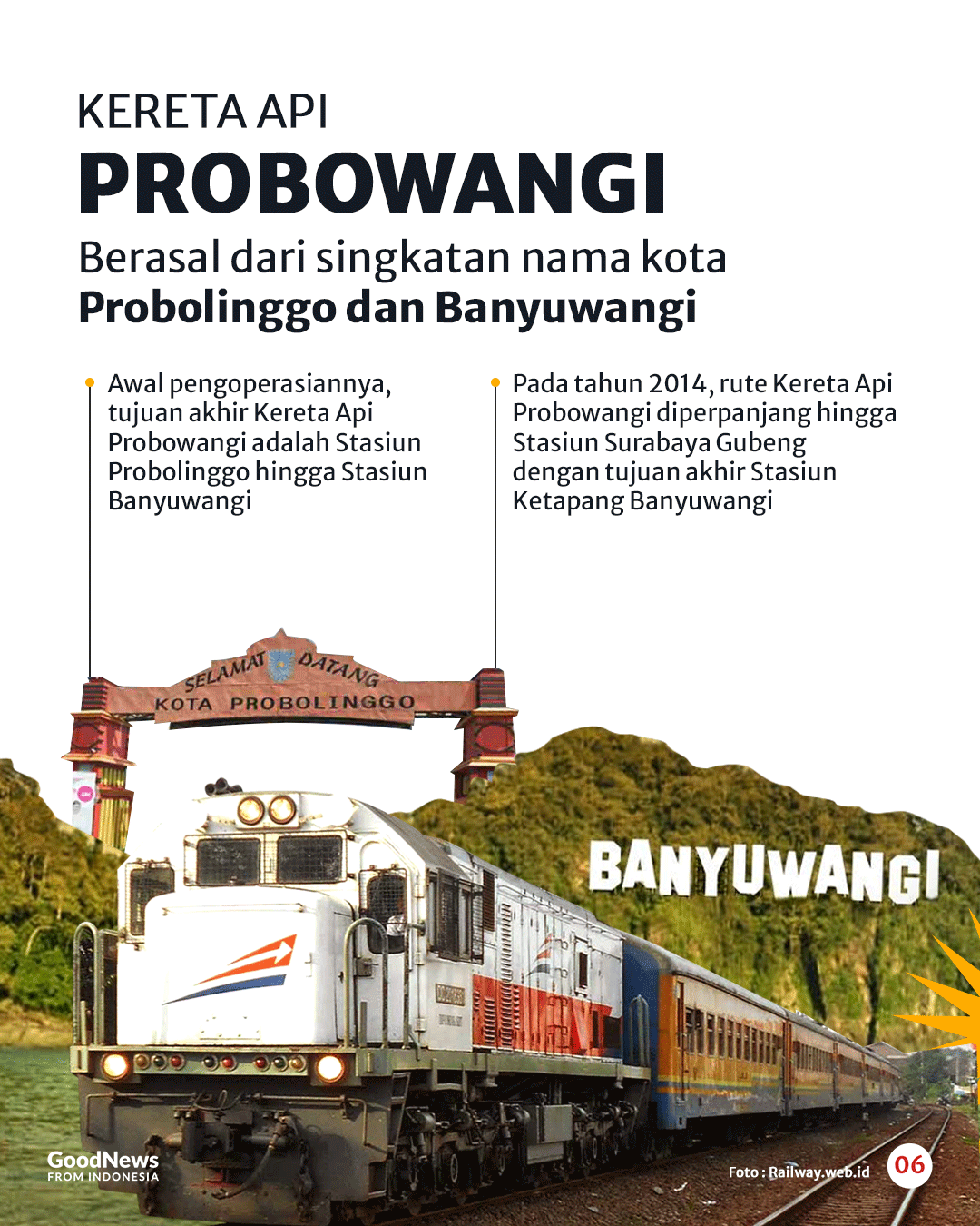 Unik! Singkatan Nama Kota Bisa Jadi Nama Kereta Api