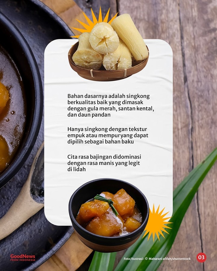 Bajingan, Makanan Manis dari Temanggung