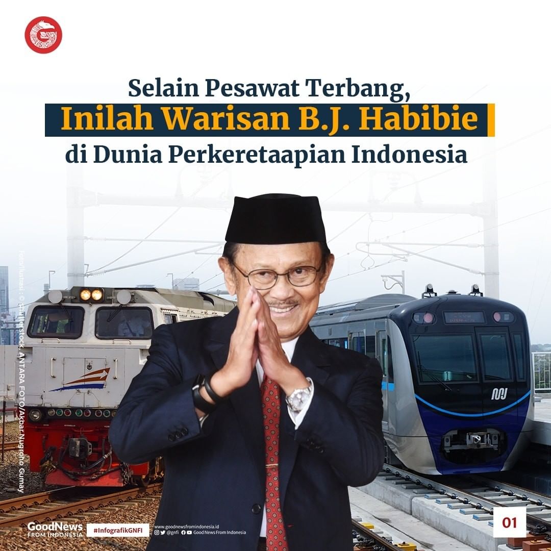Warisan Pengetahuan B.J. Habibie Selain Pesawat Terbang
