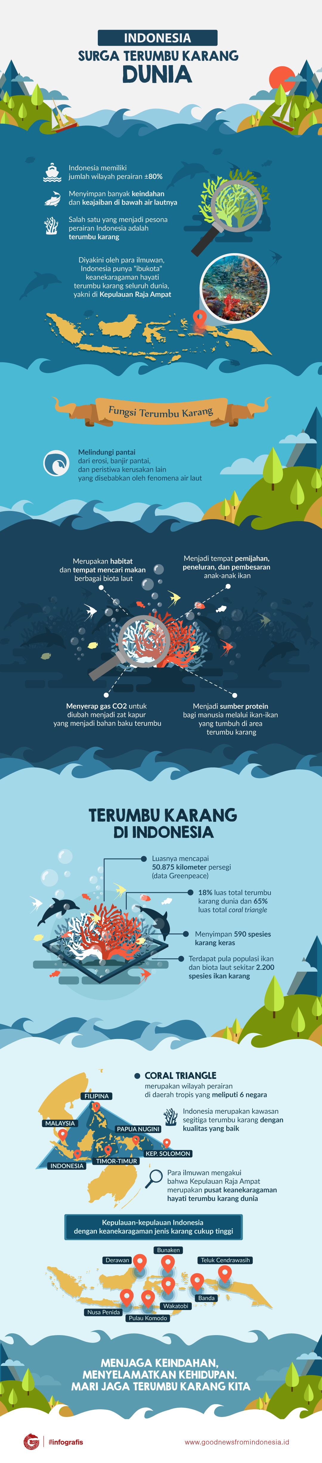Indonesia Surga Terumbu Karang Dunia