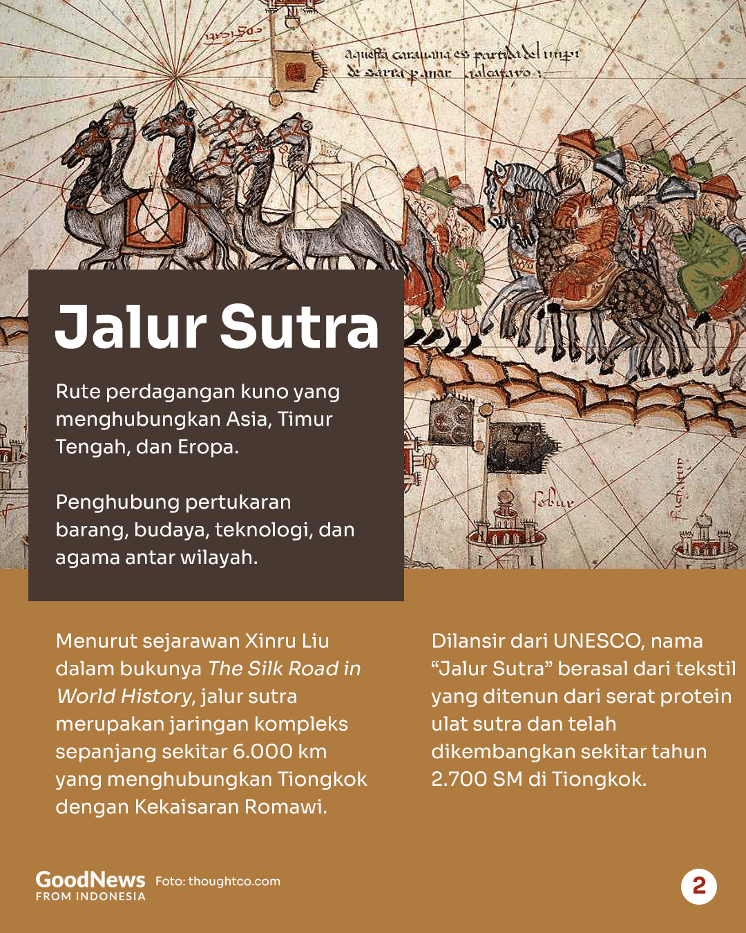 Jalur Sutra, Sejarah Perdagangan Kuno yang Menghubungkan Dunia hingga Nusantara