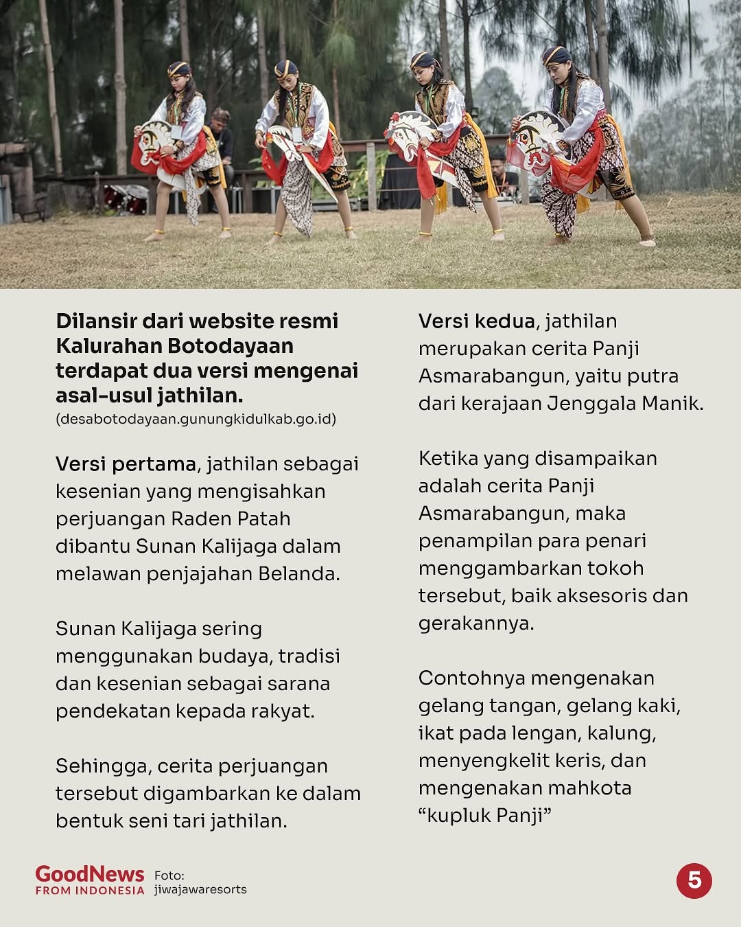 Jathilan, Kesenian Jawa dengan Tarian Magis