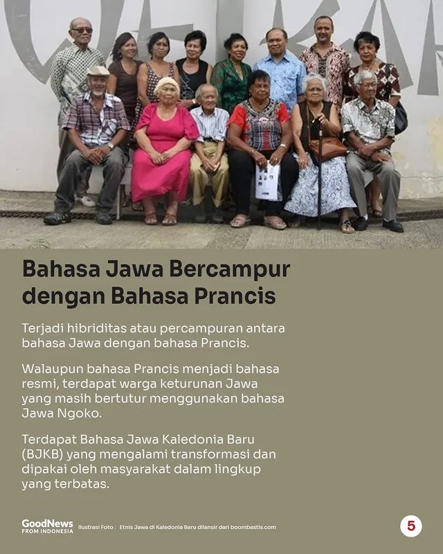 Kaledonia Baru, Negara yang Dihuni Orang-Orang Keturunan Jawa