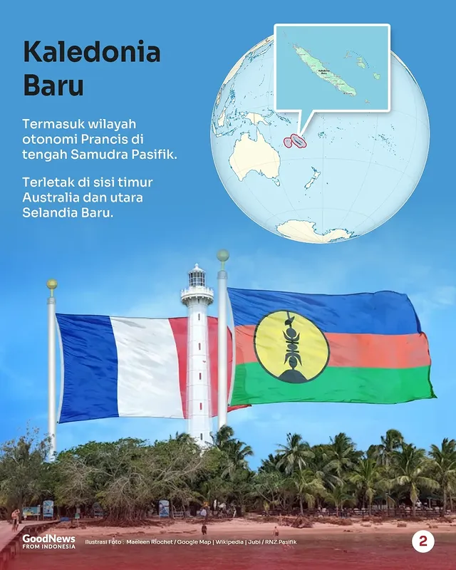Kaledonia Baru, Negara yang Dihuni Orang-Orang Keturunan Jawa