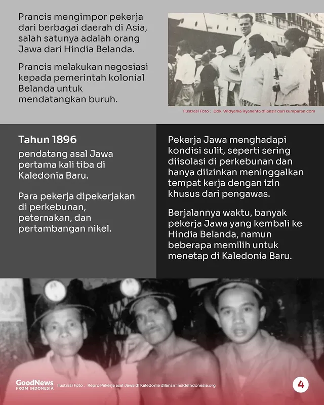 Kaledonia Baru, Negara yang Dihuni Orang-Orang Keturunan Jawa