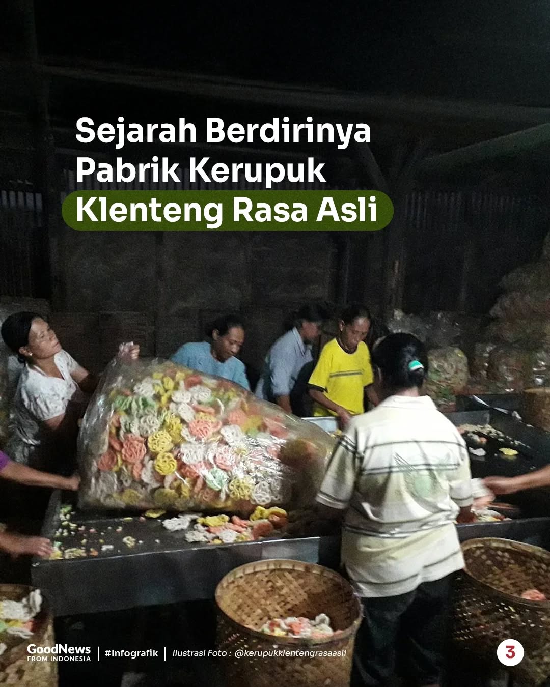 Kerupuk Abang Ijo, Kerupuk Legendaris sejak 1929