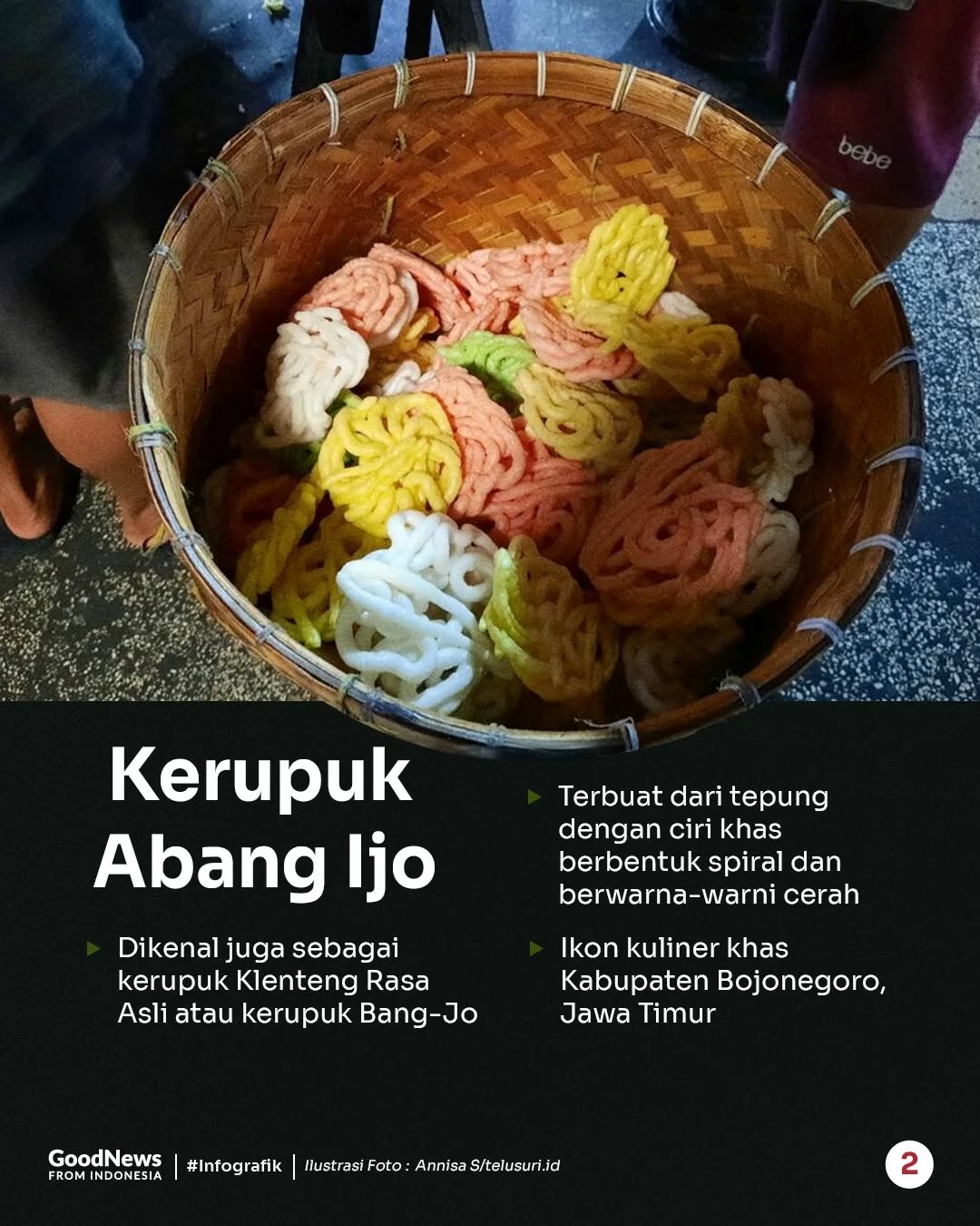 Kerupuk Abang Ijo, Kerupuk Legendaris sejak 1929