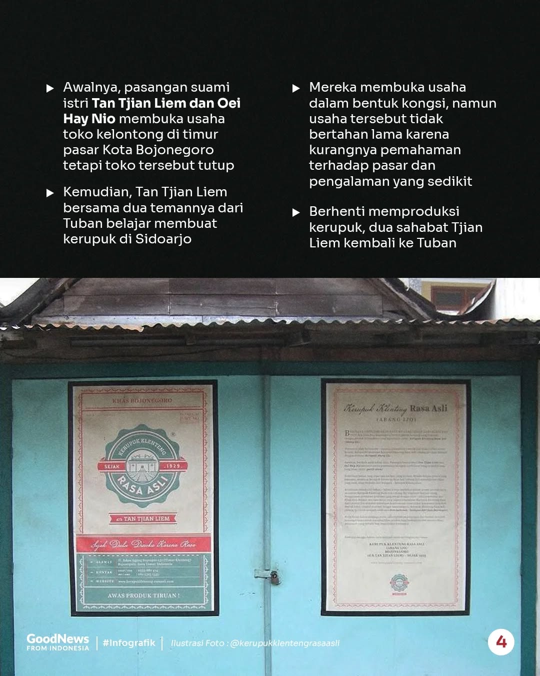 Kerupuk Abang Ijo, Kerupuk Legendaris sejak 1929