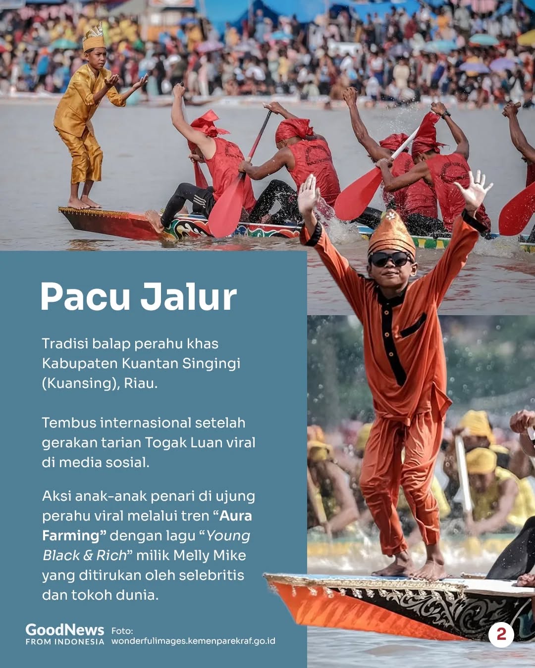Kisah Pacu Jalur: Dulunya Jadi Alat Angkut Hasil Bumi dan Manusia