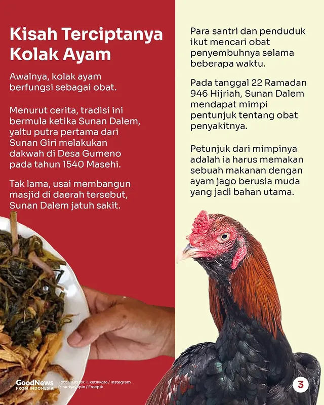 Kolak Ayam, Makanan dari Gresik yang Cuma Ada Setahun Sekali