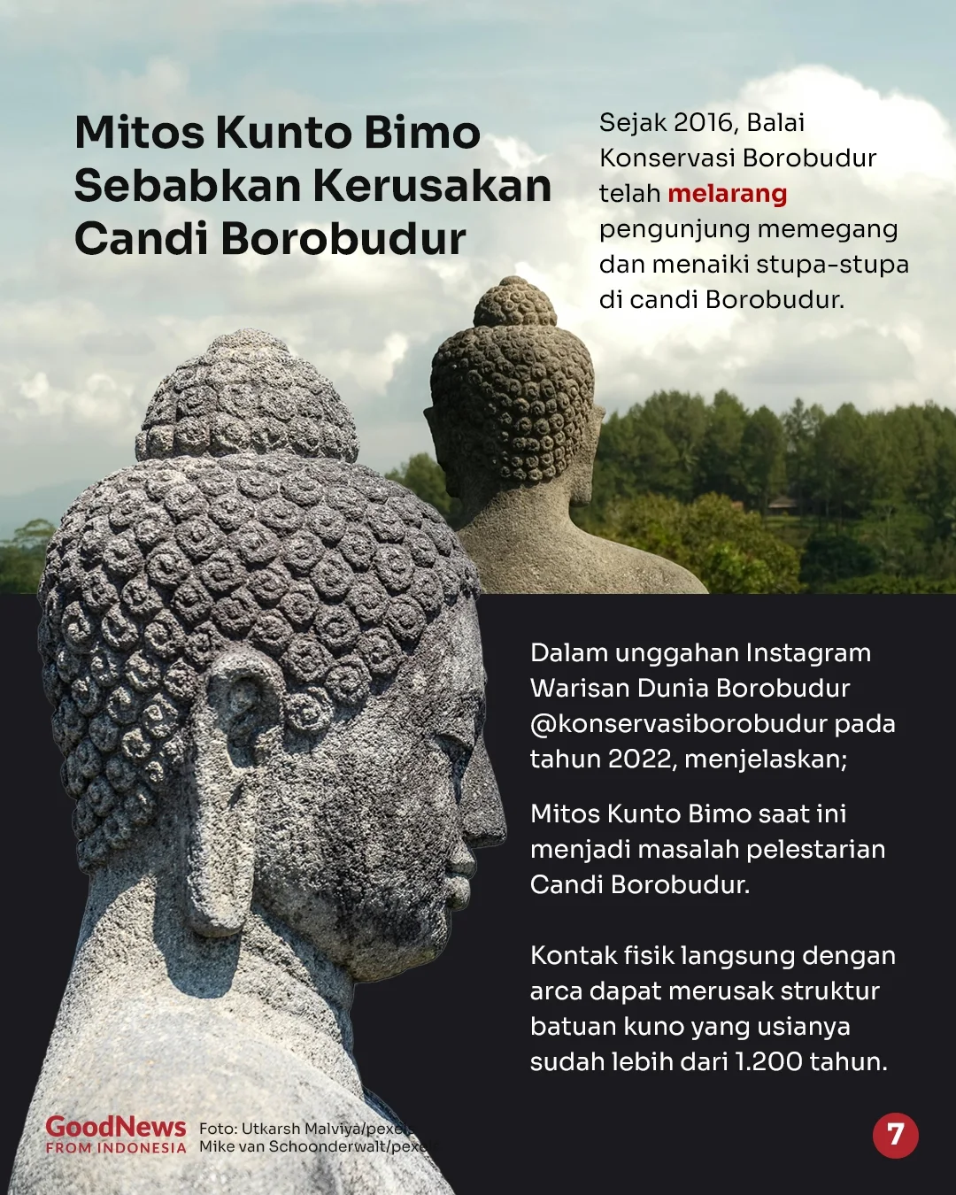 Kunto Bimo, Mitos Candi Borobudur yang Dipercaya Membawa Keberuntungan