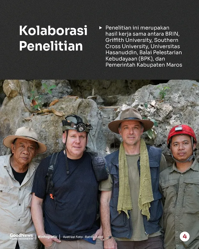 Lukisan Gua Tertua di Dunia Ternyata Ada di Indonesia