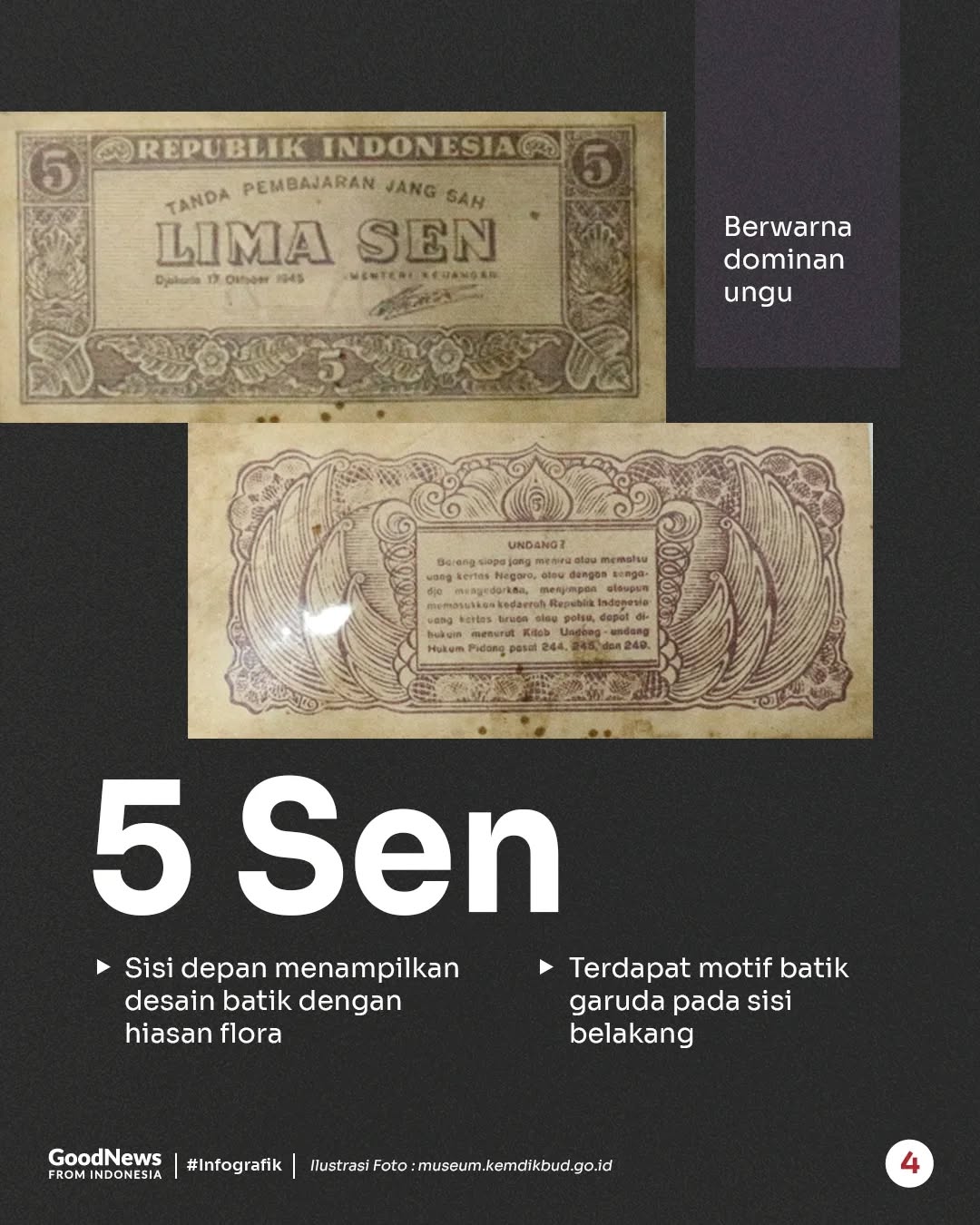 Melihat 8 Seri Pertama Oeang Republik Indonesia