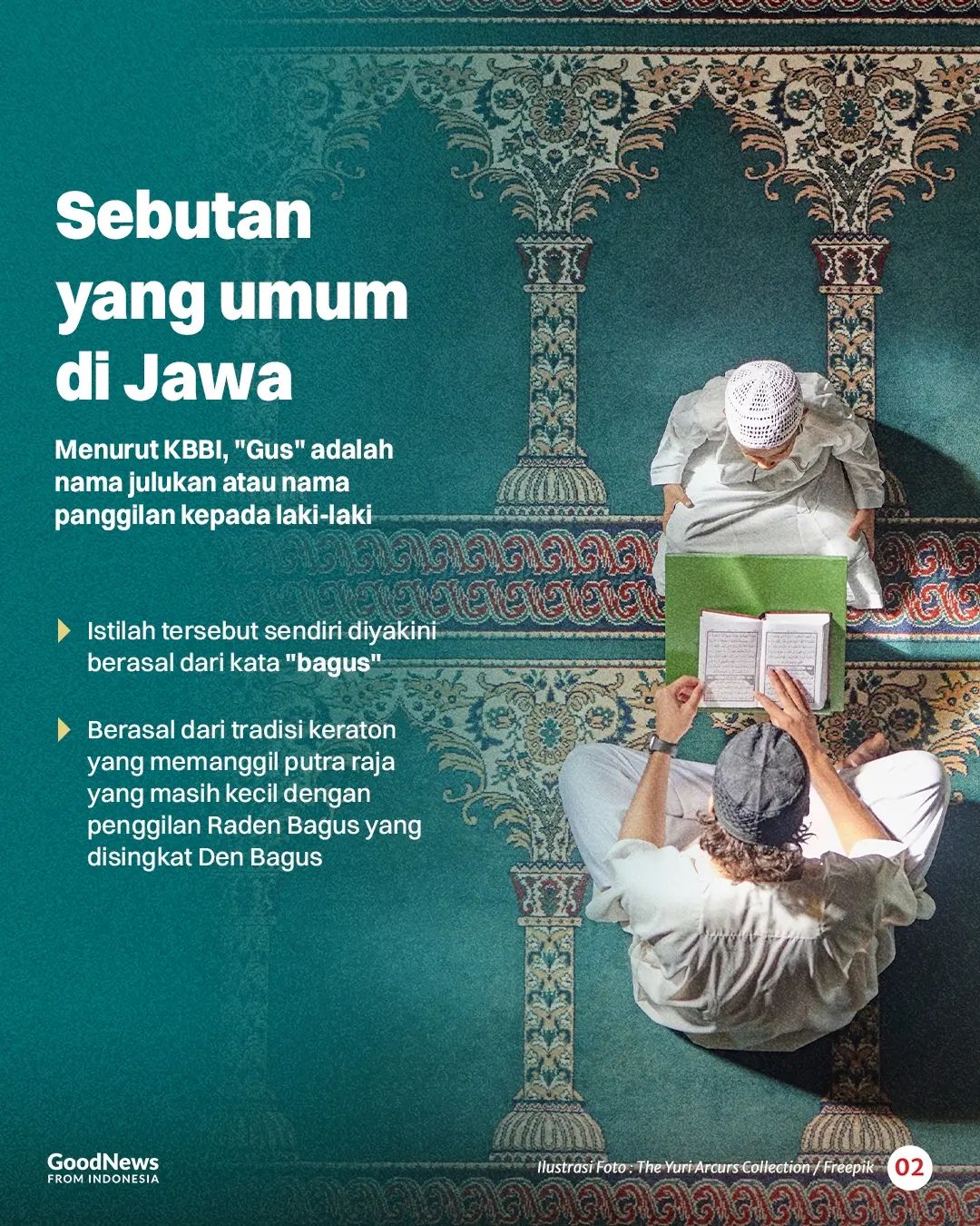 Memahami Lebih Dalam Gelar “Gus” dalam Masyarakat Islam yang Identik dengan Pesantren
