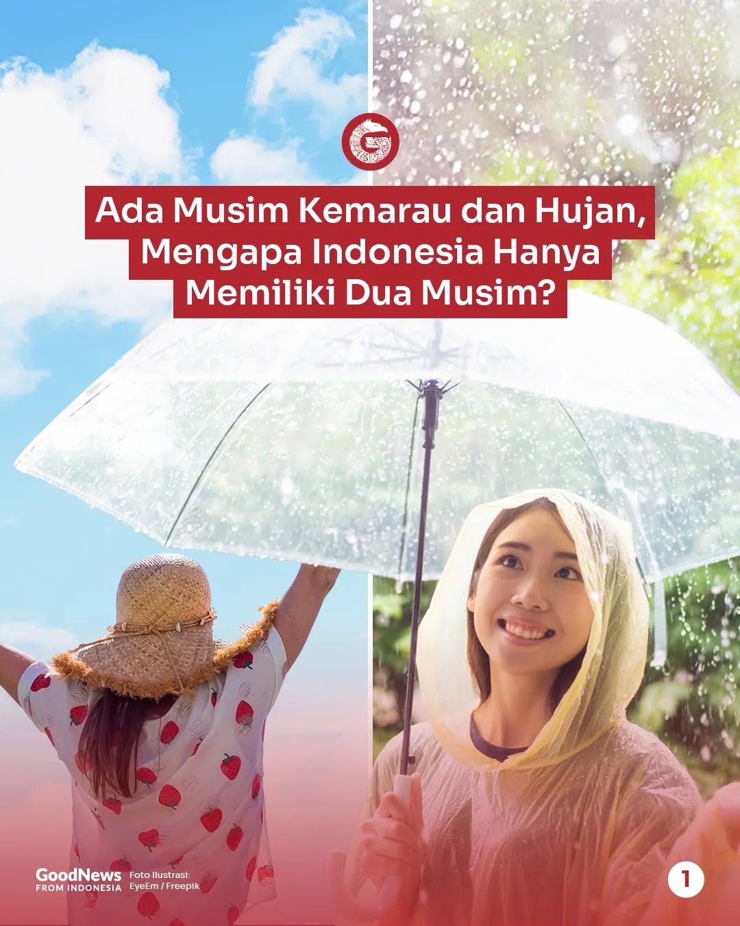 Mengapa Indonesia Hanya Punya 2 Musim?